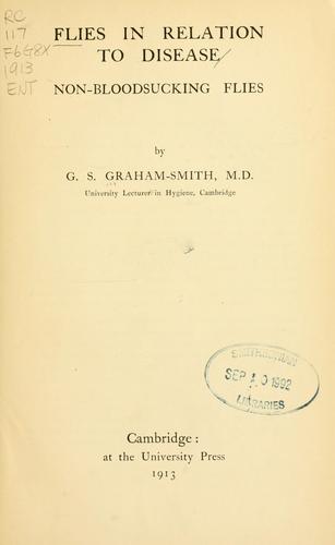 Flies in relation to disease