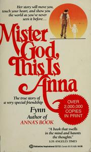 Mister God, This Is Anna