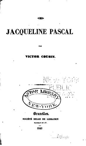 Jacqueline Pascal