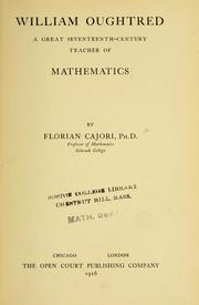 William Oughtred