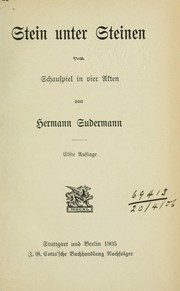 Stein unter Steinen