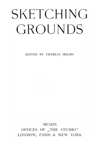 Sketching grounds