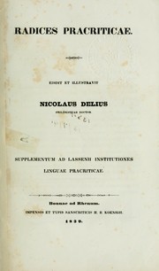 Radices prâcriticae