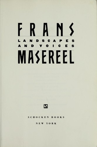 Landscapes and voices