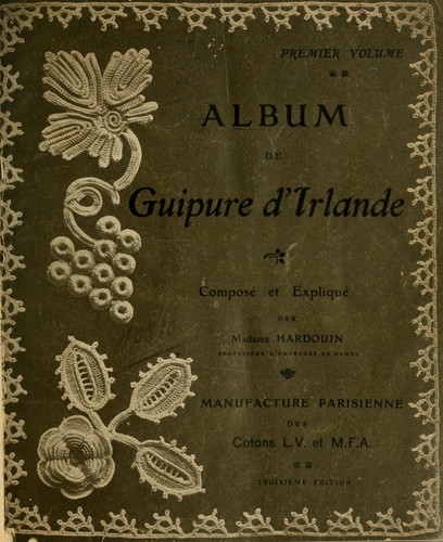 Album de guipure d'Irlande