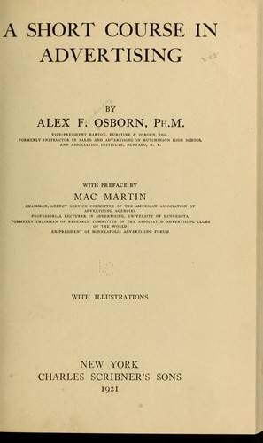 A short course in advertising