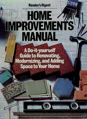 Reader's Digest home improvements manual