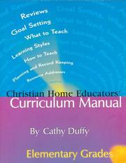 Christian home educators' curriculum manual