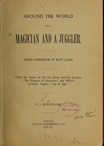 Around the world with a magician and a juggler