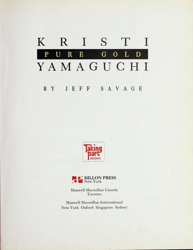 Kristi Yamaguchi, pure gold