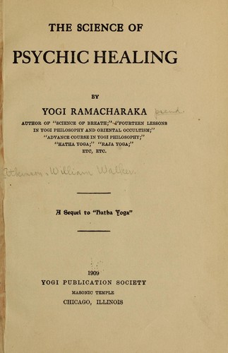 The science of psychic healing