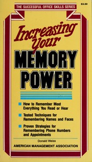 Increasing your memory power