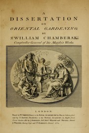A dissertation on oriental gardening