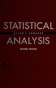 Statistical analysis for students in psychology and education