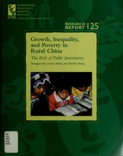 Growth, inequality, and poverty in rural China