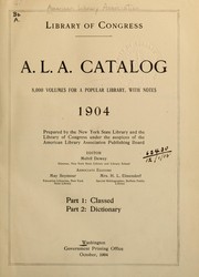 A.L.A. catalog