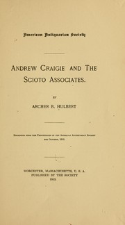 Andrew Craigie and the Scioto associates