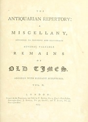 The Antiquarian repertory