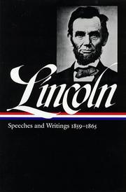 Speeches and writings 1859-1865