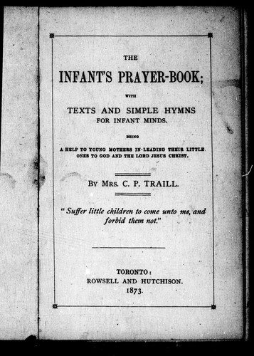 The infant's prayer-book