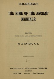 Coleridge's Rime of the ancient mariner