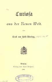 Curiosa aus der Neuen Welt