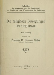 Die reliösen Bewegungen der Gegenwart; ein Vortrag gehalten