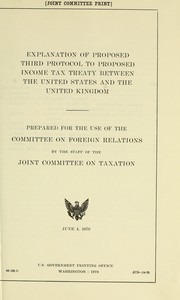 Explanation of proposed third protocol to proposed income tax treaty between the United States and the United Kingdom