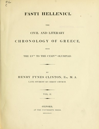 Fasti Hellenici