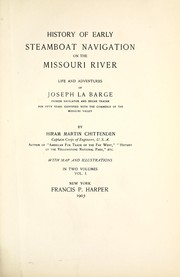 History of early steamboat navigation on the Missouri river