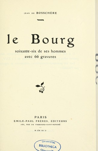 Le bourg