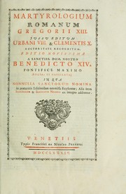 Martyrology