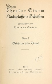Nachgelassene Schriften