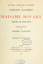 Oeuvres complètes illustrées de Gustave Flaubert