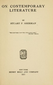 On contemporary literature