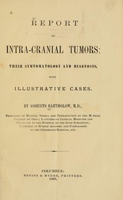 Report on intra-cranial tumors