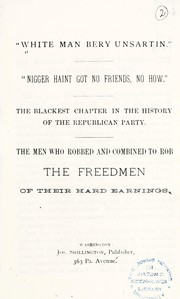 "White man bery unsartin"