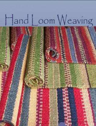Hand-loom weaving
