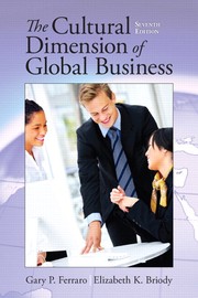 The cultural dimension of global business