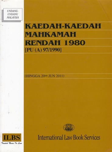 Kaedah-Kaedah Mahkamah Rendah 1980