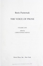 The voice of prose