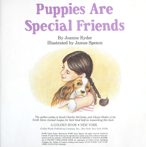 Puppies Are Special Friends