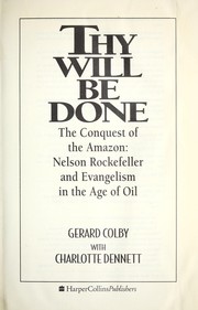 Thy will be done