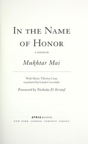 In the name of honor