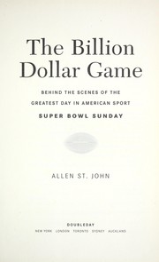 The billion dollar game