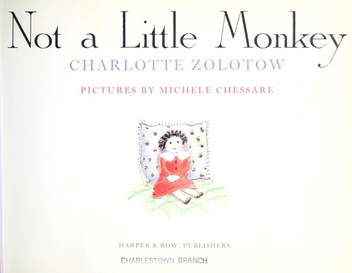 Not a little monkey