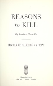 Reasons to kill