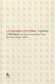 Copistas y filólogos