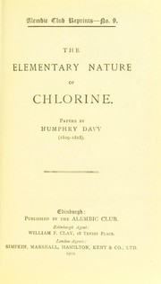 The elementary nature of chlorine