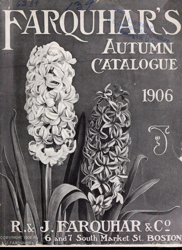 Farquhar's autumn catalogue